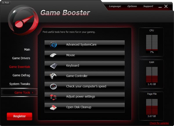 Game booster serial code